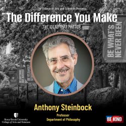 The Difference You Make: The Ideas that Matter podcast, Season 02 Episode 02 Anthony Steinbock