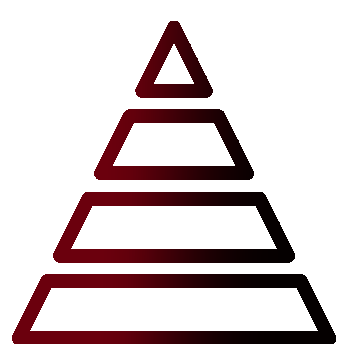 icon of a pyramid