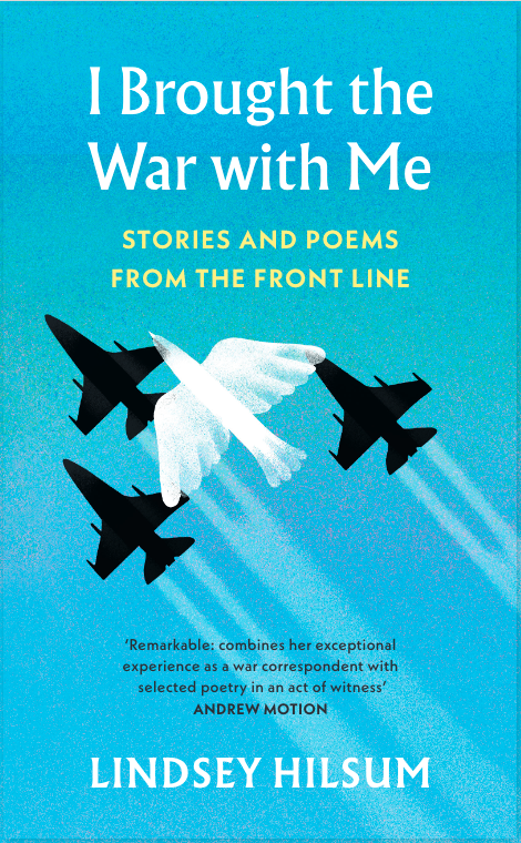 cover image from Lindsey Hilsum book I brought the war with me