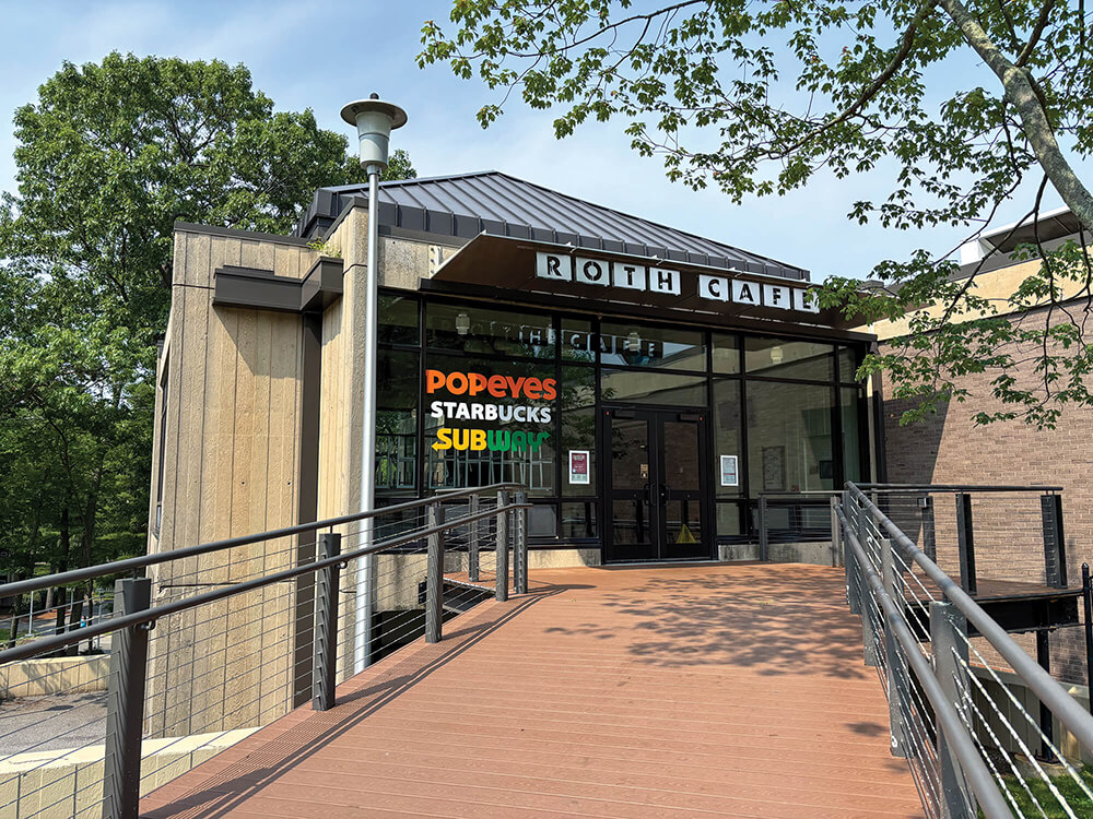 Roth Cafe entrance