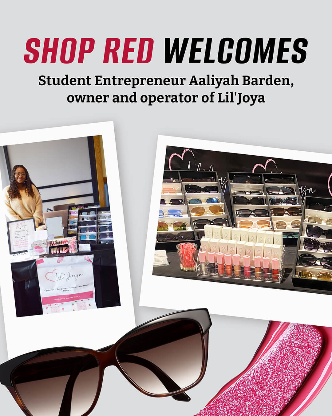 Aaliyah Barden, owner and operator of Lil'Joya