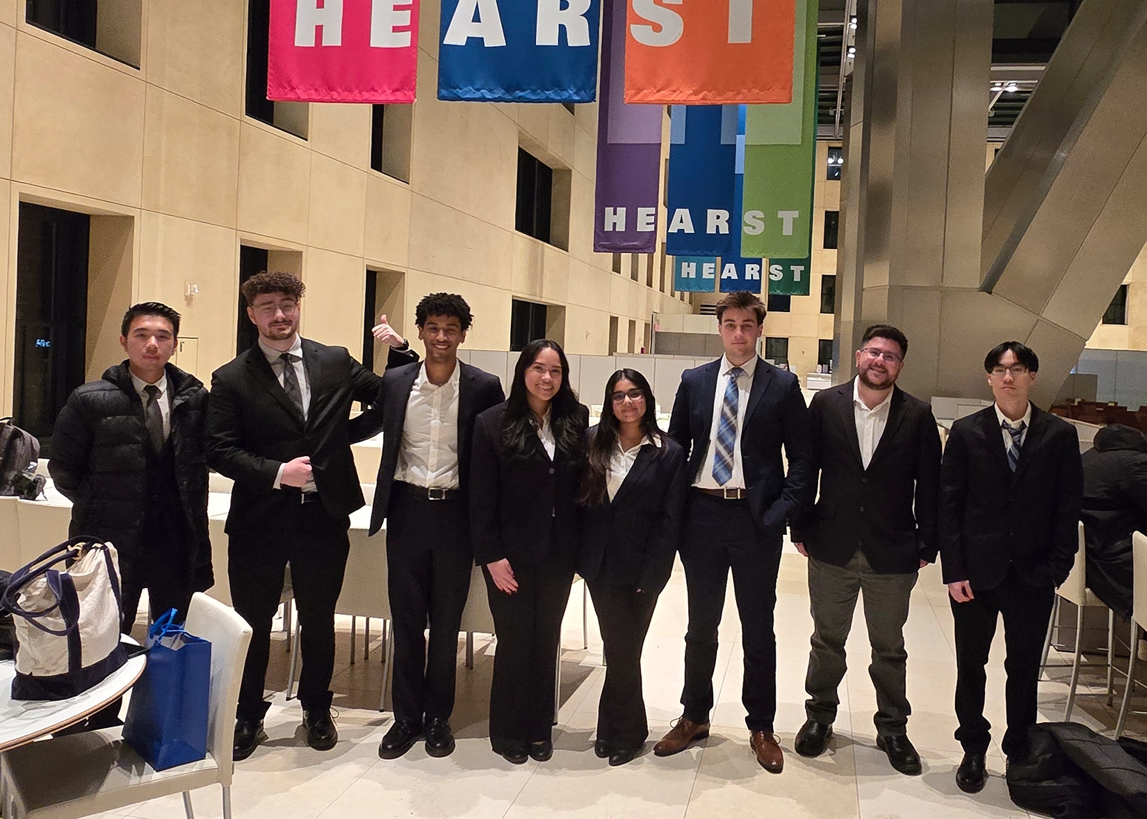 SUNY Stony Brook University College of Business Honors Students at Hearst HQ