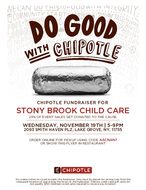 SBCC Chipotle Fundraiser