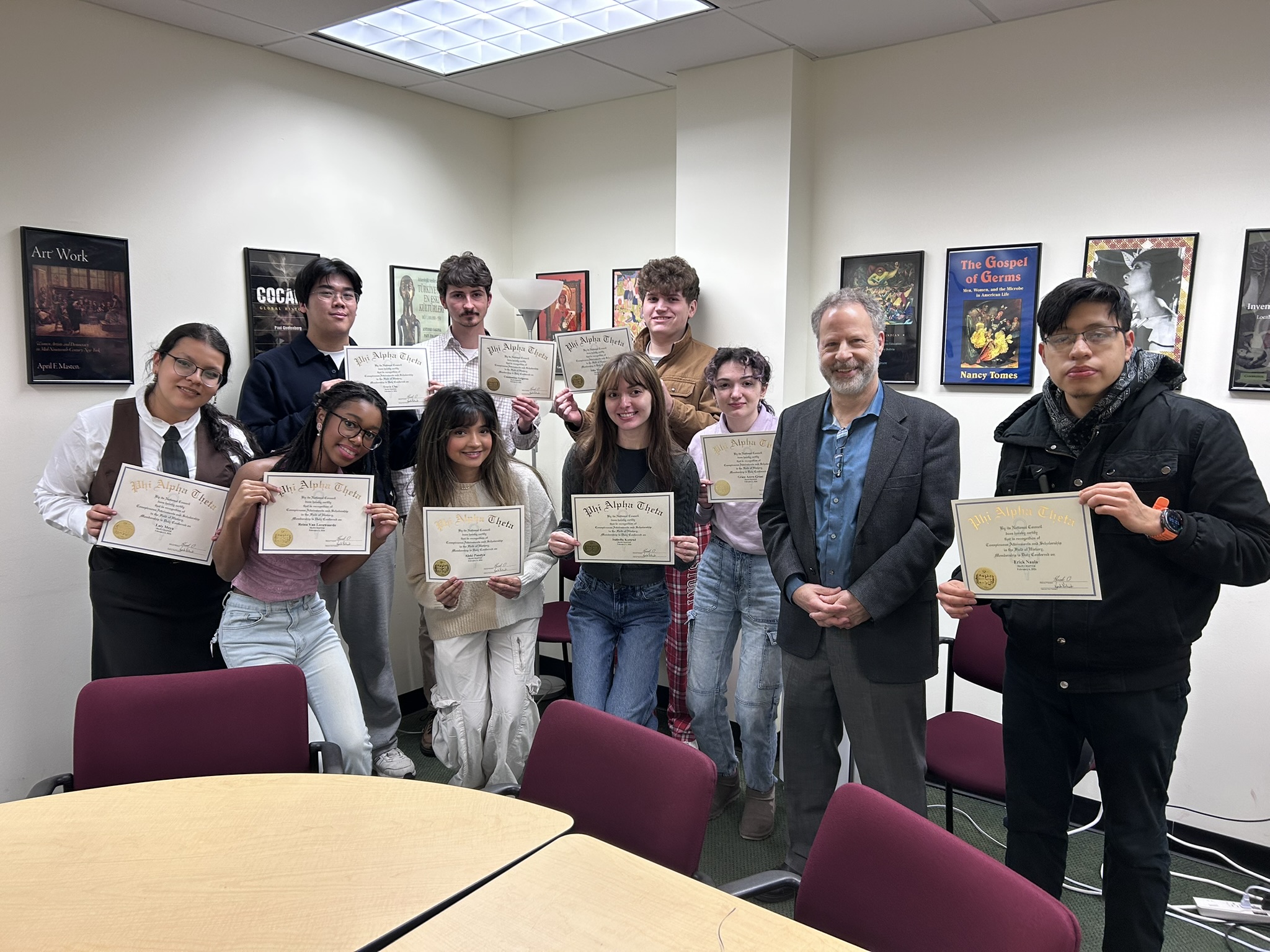 2025-2026 Phi Alpha Theta Inductees