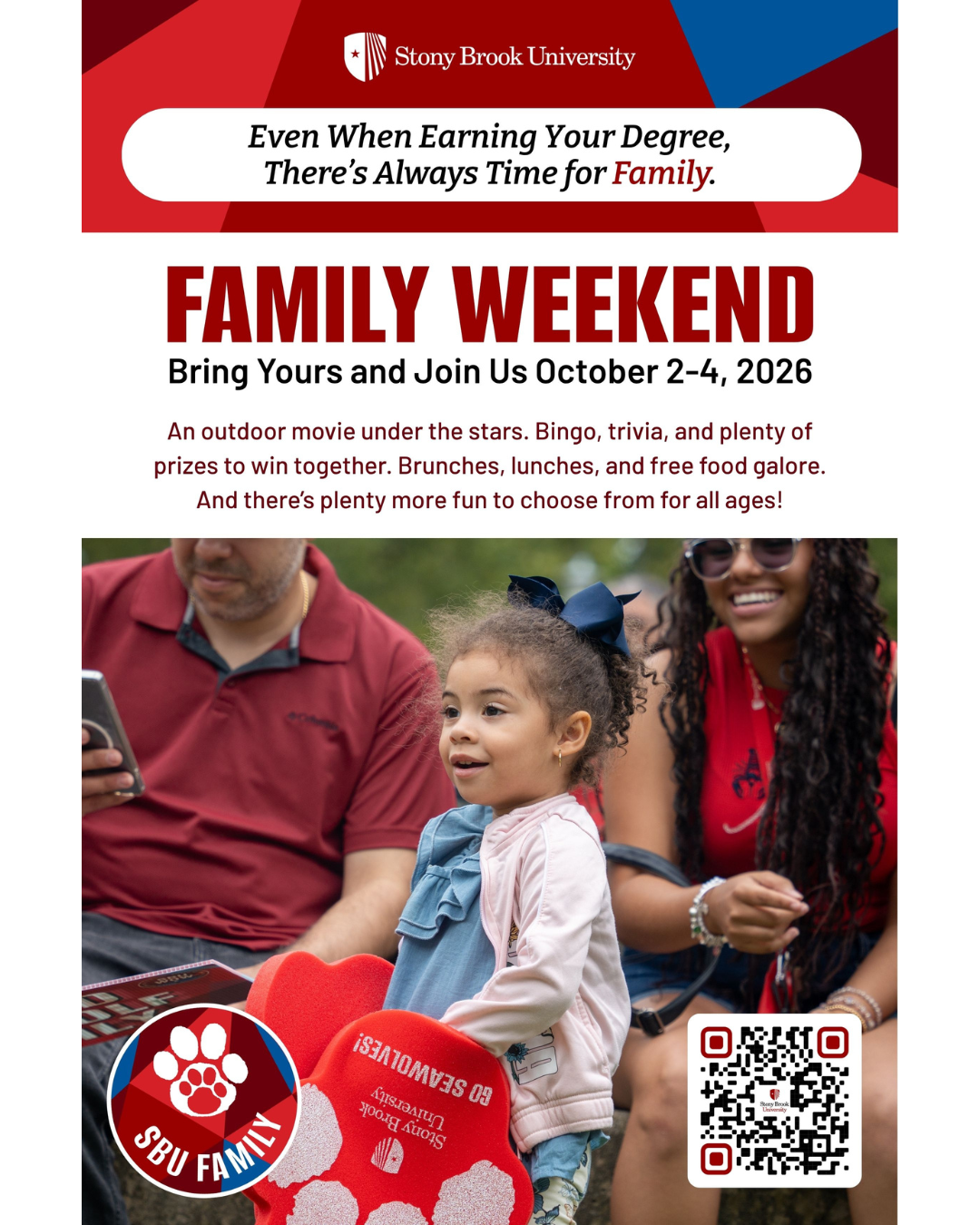 Family Weekend Fall 2026